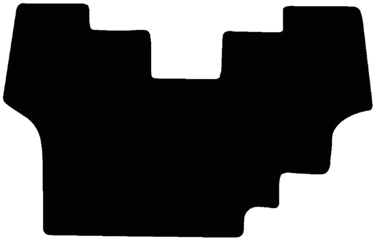 Fußmatte Gummi schwarz, für Fendt Traktor Farmer 300 C, 300 Ci, Bj. 97 – 08