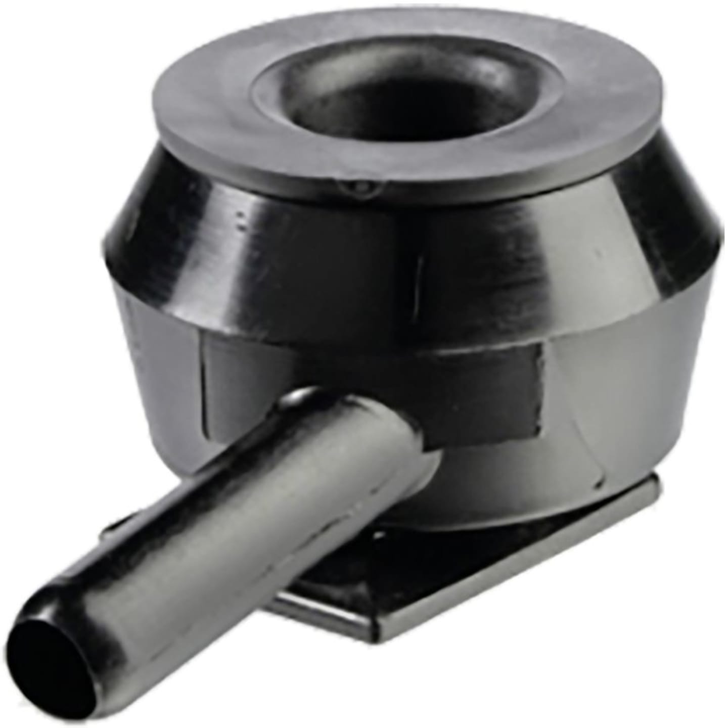 Interpuls Adapter für Gea Westfalia Melkeimerdeckel mit Alustutzen (alte Ausführung ohne Bajonettverschluss), Pulsator "Interpuls LL 90"