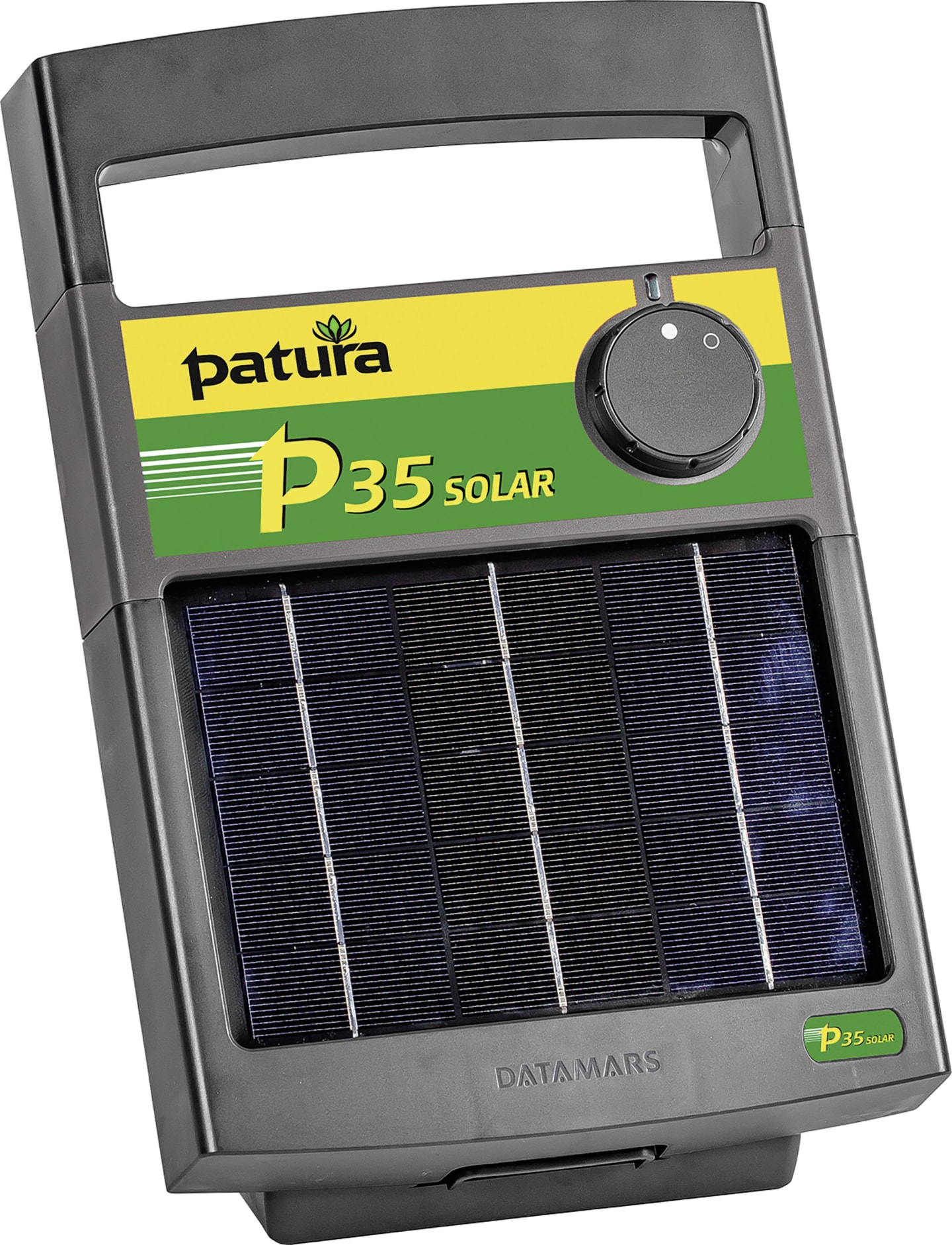 Patura Weidezaungerät "P 35 Solar" 3,0 W-Modul, Akku 6 V/4 Ah, Zaunlänge max. ohne Bewuchs 1,6 km, 140410