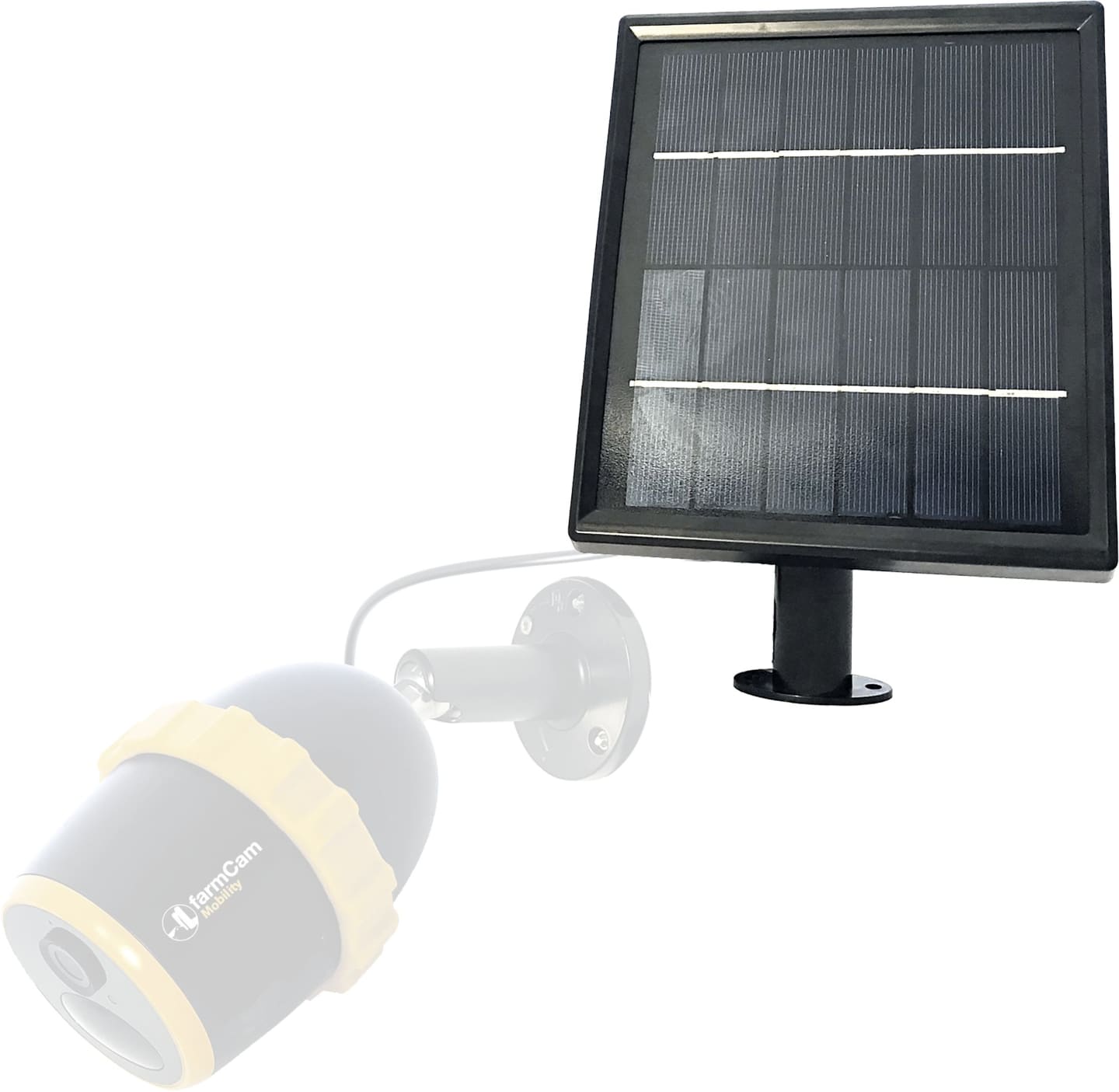 LUDA.FARM Solarladegerät "FCM" 3 W, für die autarke Stromversorgung von FarmCam Mobility, Mobility S, 360, 360S, 1091