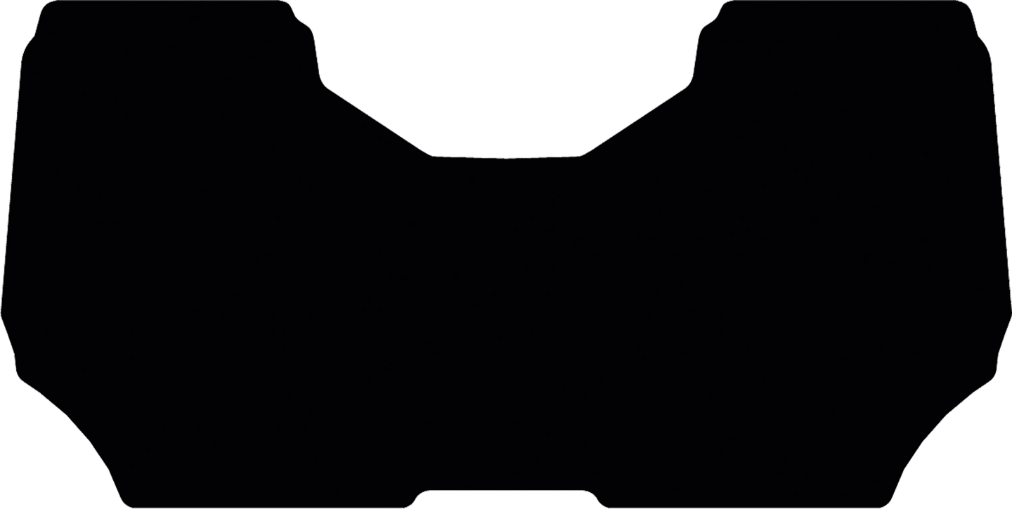 Fußmatte Velours schwarz, für Lindner Traktor Geotrac 70, 75, 80, 85 ab Bj. 97