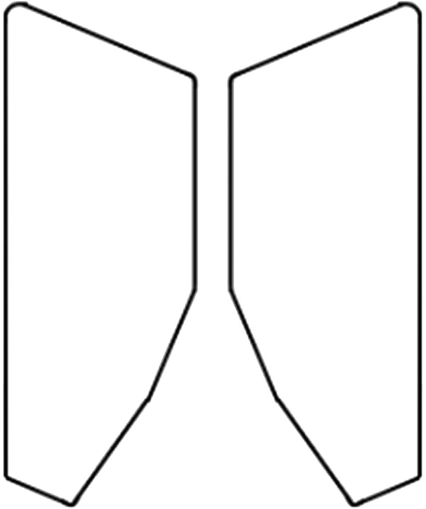 Türscheibe, grün, links/rechts, für Fiat -88, -90, 500, 600, 700, 800, 900, 1000, Kabine CS 14 – 19, Superkomfort