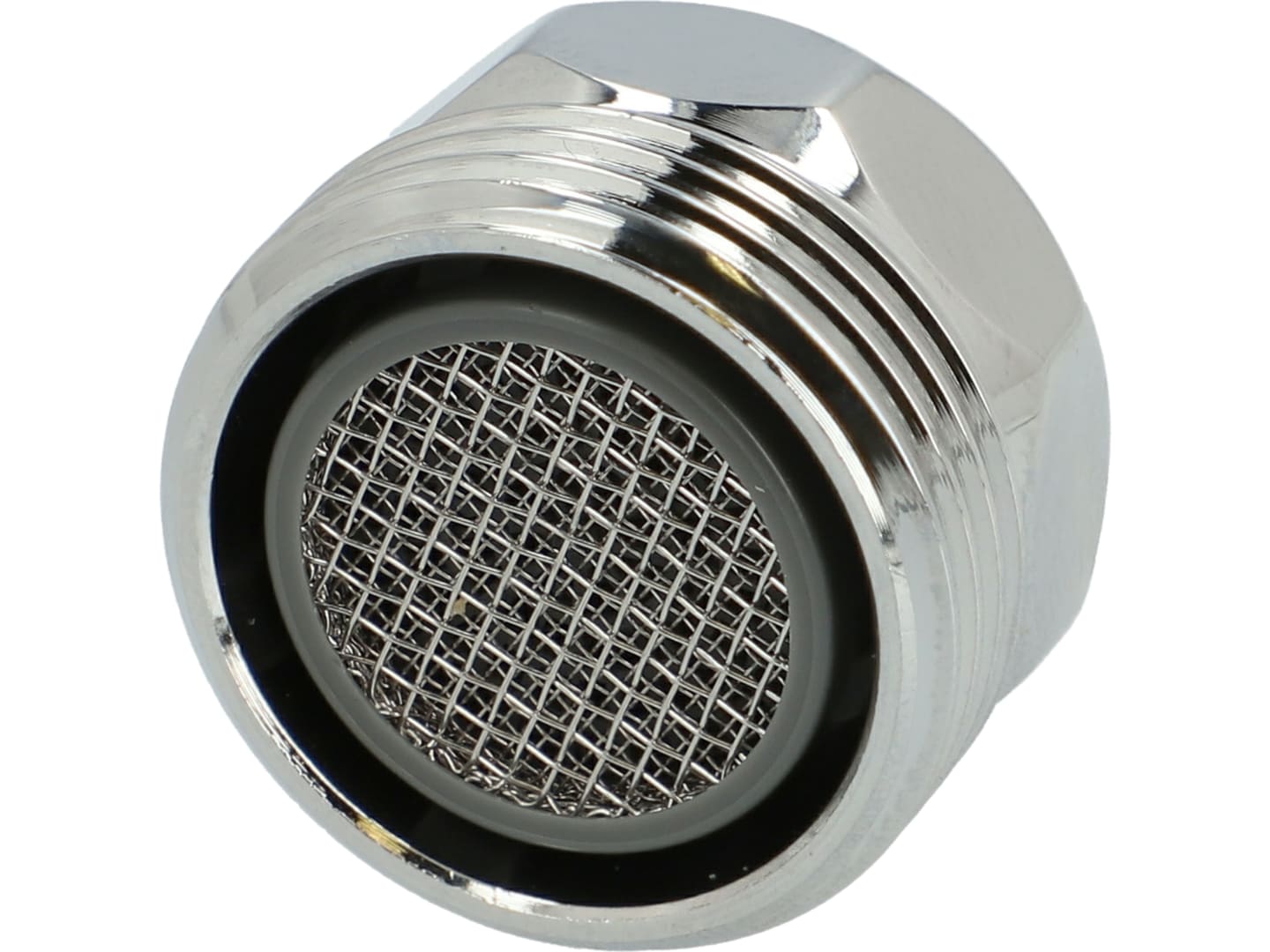 GARDENA Perlstrahl-Gewindeadapter Gewinde M 22 x 1 AG für Wasserhahn mit Perlstrahlkopf 02906-20