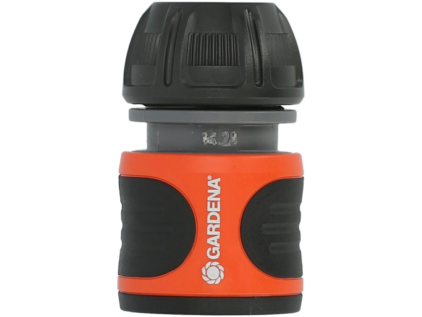 GARDENA Wasserstop Anschluss 13 mm (1/2''); 15 mm (5/8") für Schlauchende 13 mm (1/2")- 15 mm (5/8") 18213-50