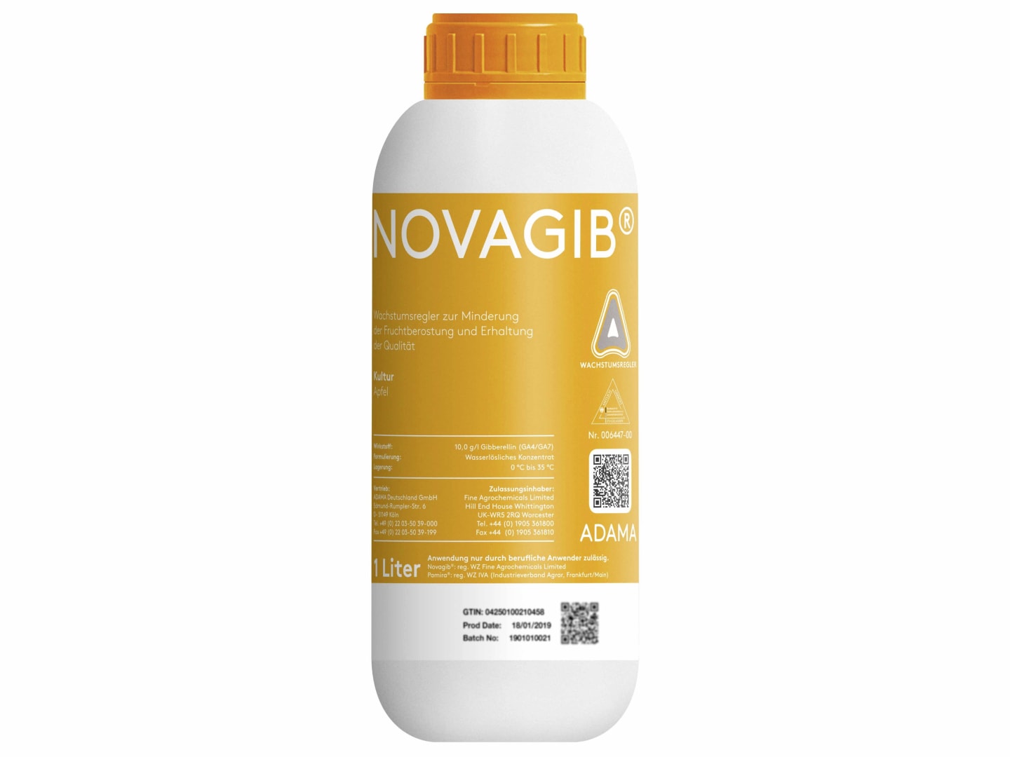 ADAMA Novagib 1 l Flasche