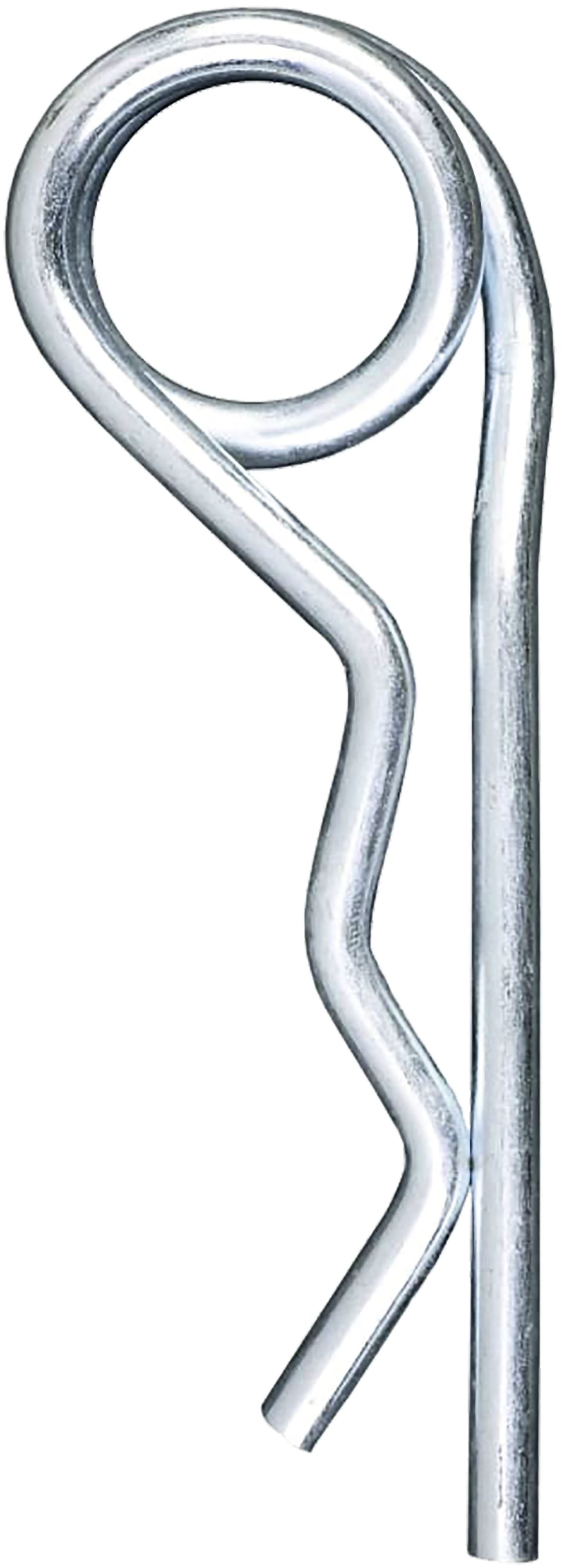 Federstecker 7 x 155 mm, doppelt gebogen, galvanisch verzinkt