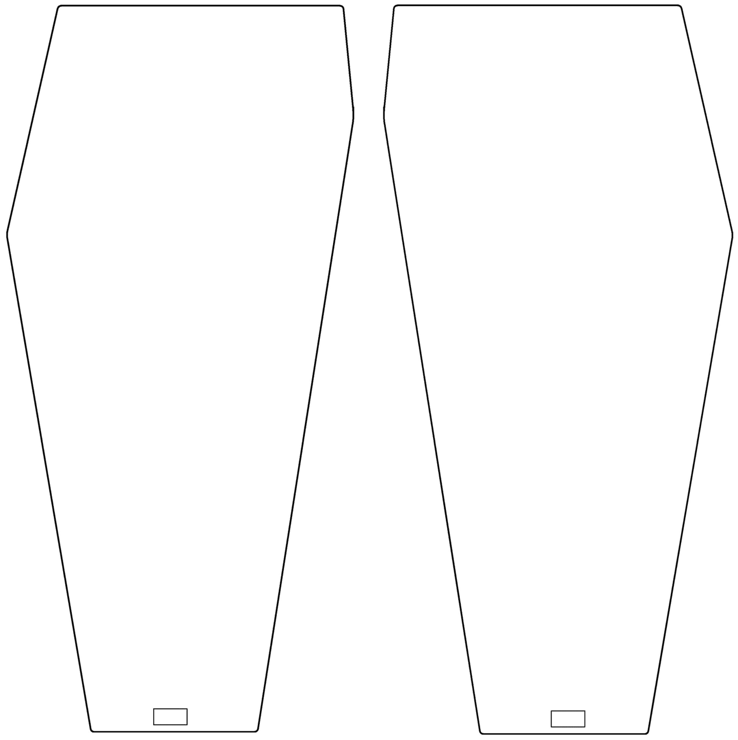 Frontscheibe klar, unten links/rechts, für Traktor Deutz-Fahr DX 3, Agroprima, Agroxtra