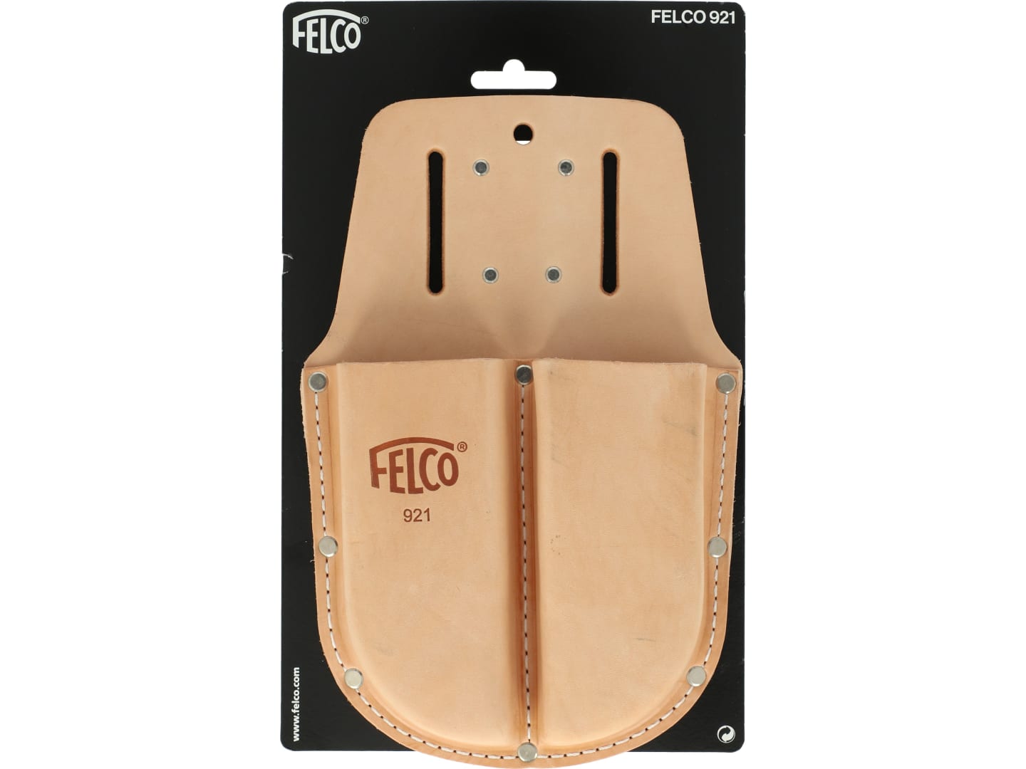 FELCO 921 Doppeletui aus Leder für Gartenscheren