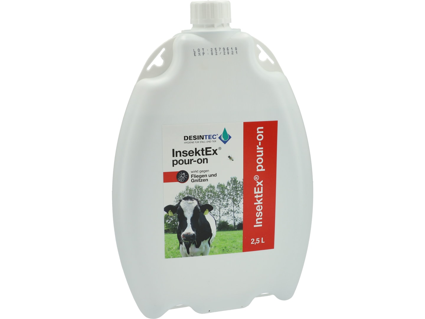 DESINTEC® InsektEx® pour-on gebrauchsfertige Lösung zur Fliegenbekämpfung für die äußere Anwendung bei Rindern 2,5 l Flasche