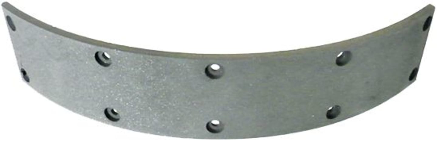 Bremsbelag 390 x 70 x 6,5 mm, für Traktor Mercedes-Benz MB Trac, Unimog