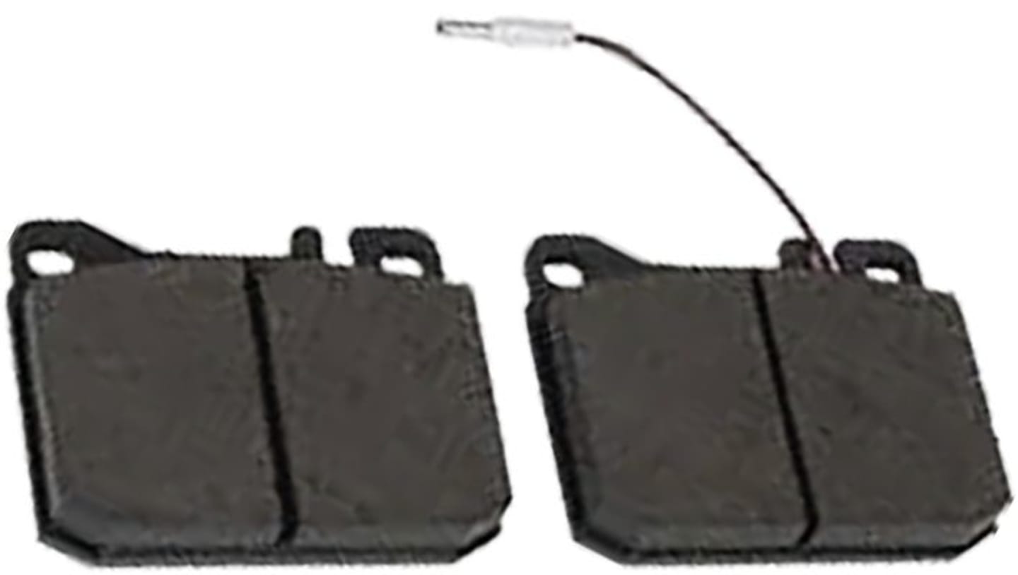 Bremsklotzsatz 90 x 74 x 15 mm, 2 St., mit Warnkontakt, für Fußbremse Claas Mähdrescher Lexion, Tucano; Feldhäcksler Jaguar