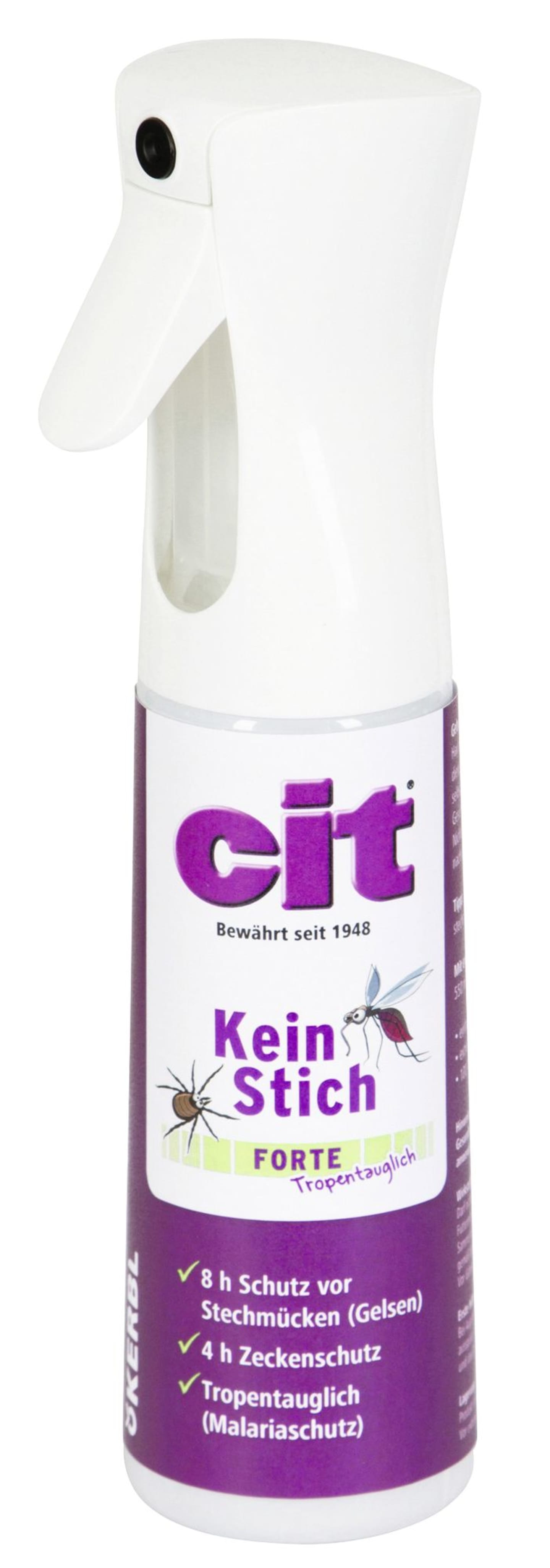 cit® Insektenspray "Kein Stich forte" 300 ml für stechende und beißende Insekten, 29908
