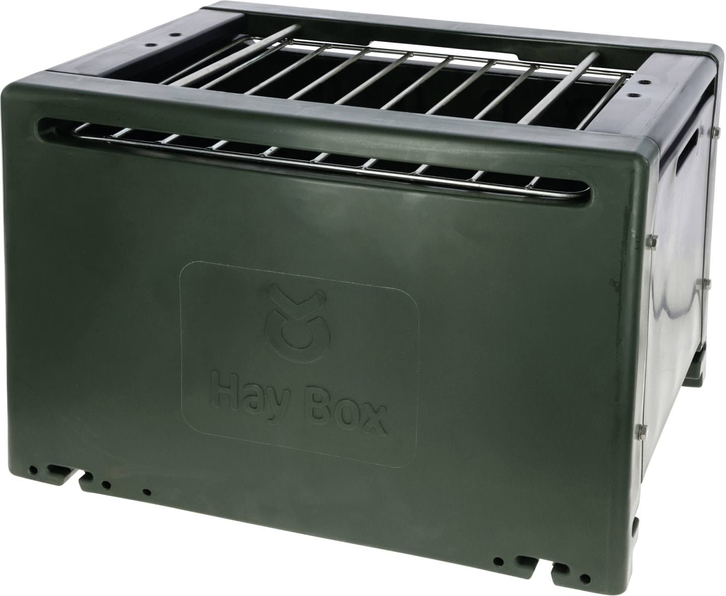 KERBL Heuraufe "HayBox" 80,8 x 56 x 61 cm, Fassungsvermögen 8 – 10 kg, für Pferde, 3210373