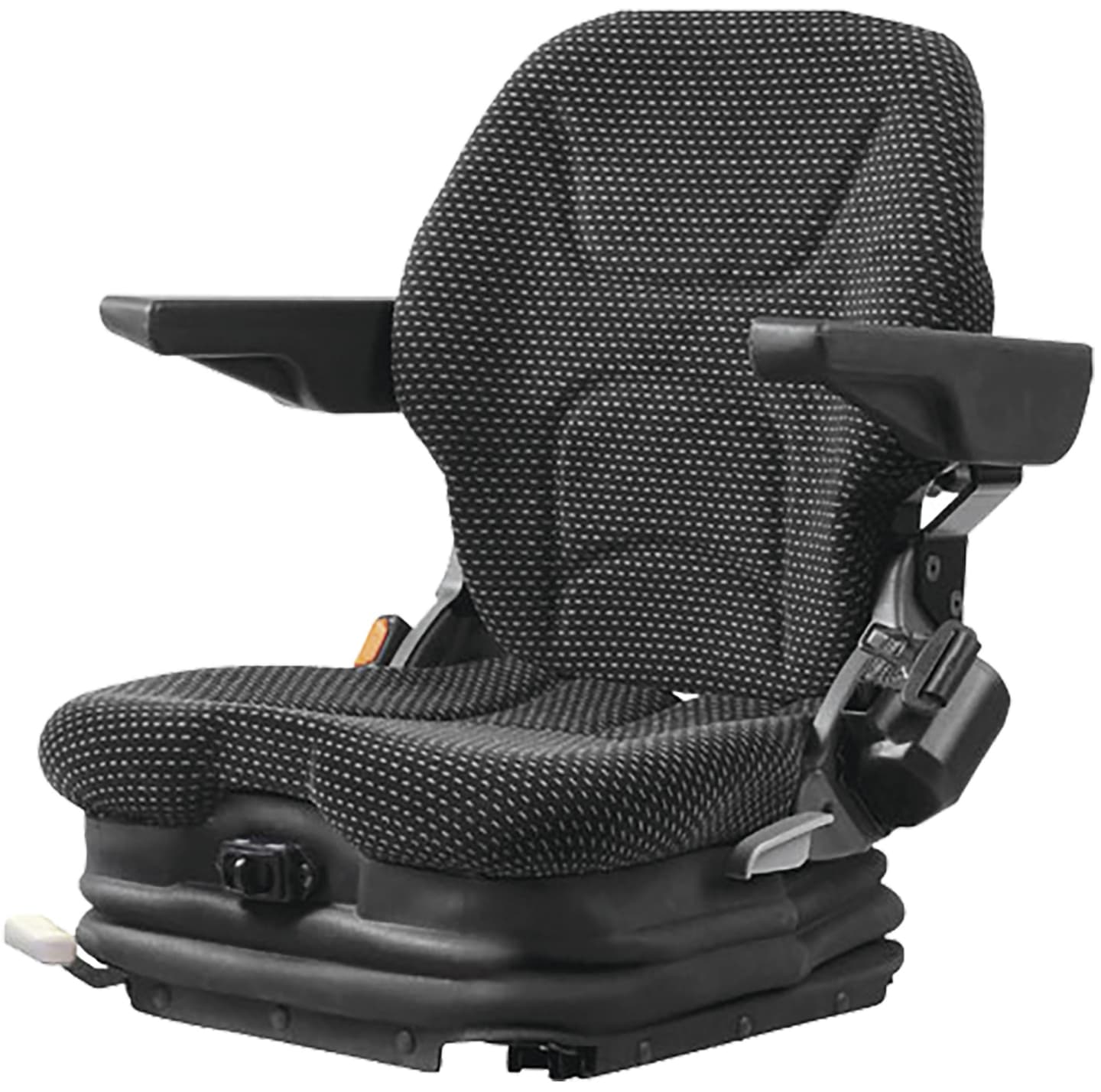 Staplersitz "Tecthrone", mechanisch gefedert/luftgefedert , PVC/Stoff