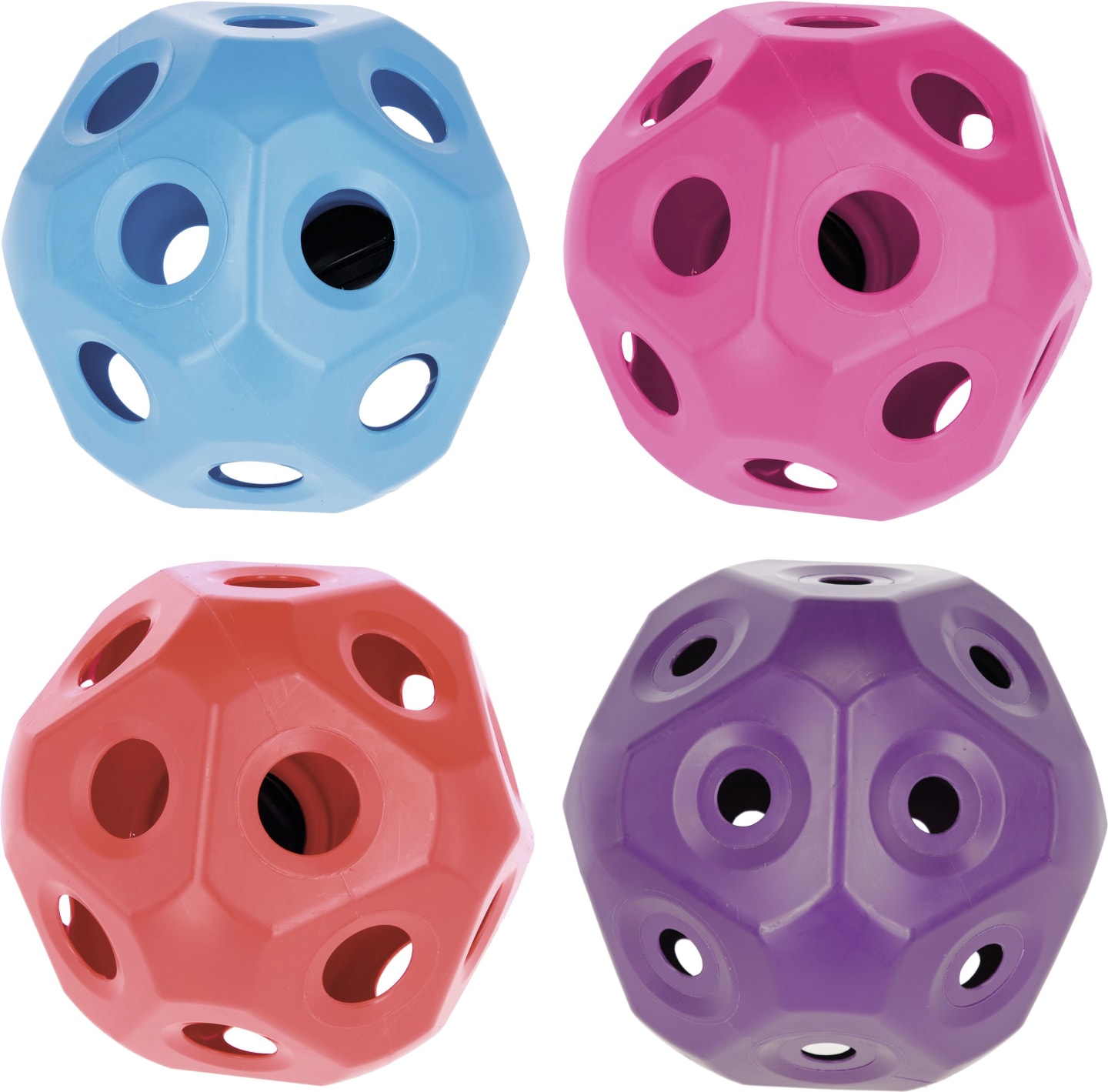 KERBL Futterball 400 mm für Kälber, Rinder, Fohlen, Ponys und Pferde im Stall, Paddock und auf der Weide