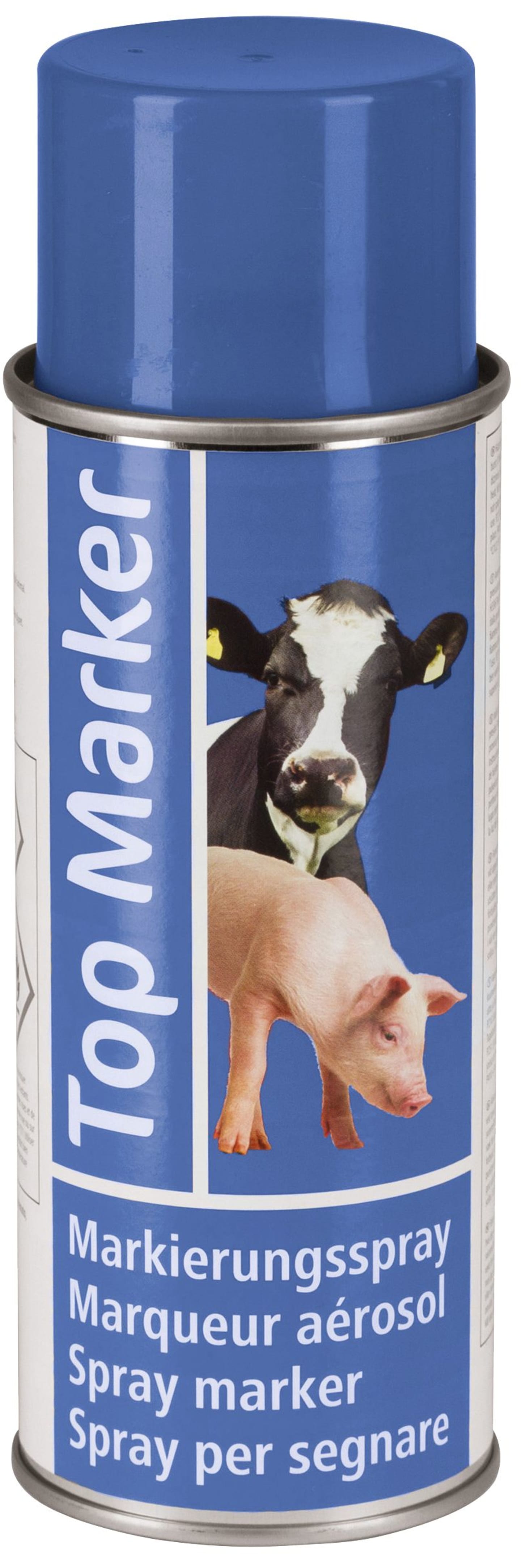 TopMarker Markierungsspray blau, 500 ml, für Tierkennzeichnung, 20158