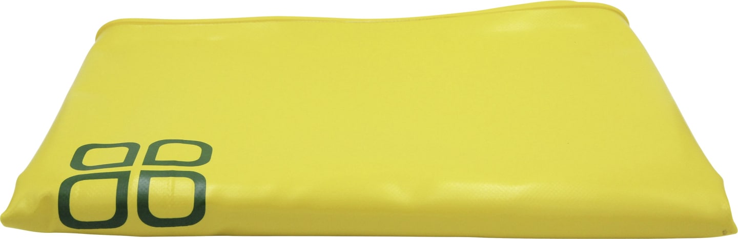 Pöttinger Schutztuch 2.365 x 680 x 1,2 mm, gelb, mit Oesen, für Kreiselschwader Eurotop, Top, 499.295