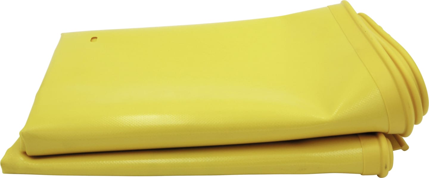 Pöttinger Schutztuch 2.770 x 800 x 1,2 mm, gelb, für Front- und Heckmähwerke Eurocat, Novacat vorne, 499.227