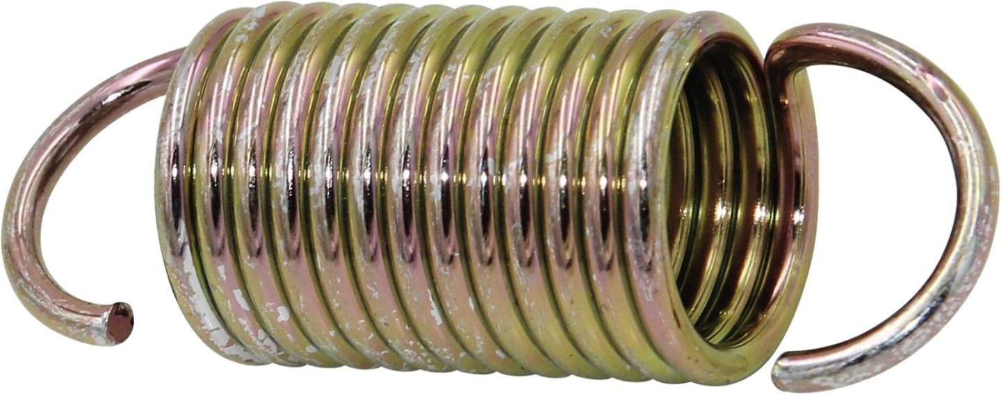 Pöttinger Zugfeder 76,4 x 28 x 3,2 mm, für Mähwerk, Heuer, Schwader, Hackmaschine, Kreiselheuer, Ladewagen, Presse, 435.366