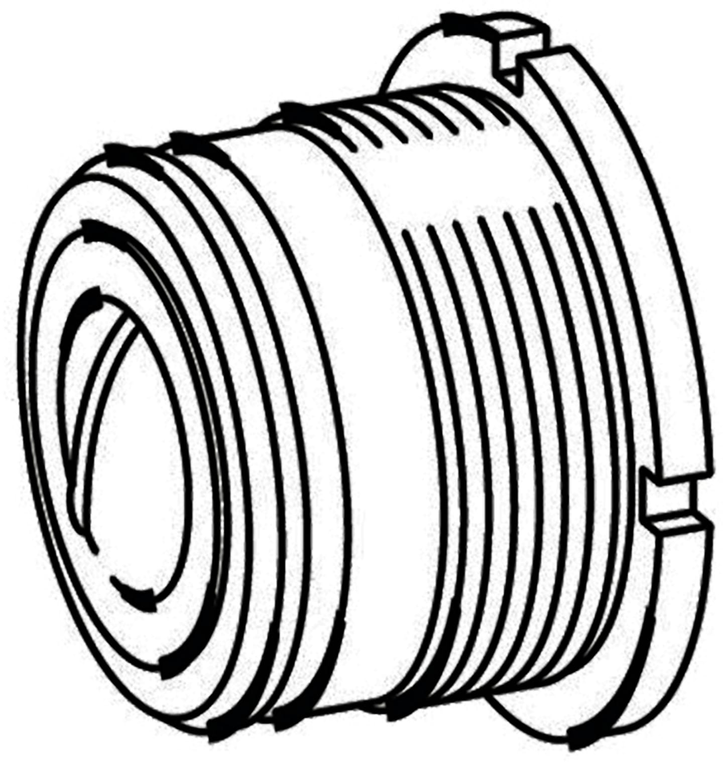 Walterscheid Zylinderdeckel M 74 x 1,5 IG, für hydraulischen Oberlenker HOLHS C-70 Kat. 3, 1309474