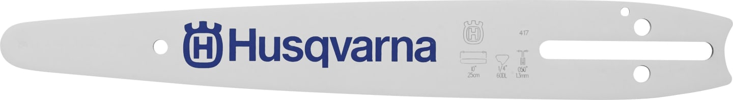 Husqvarna® Führungsschiene "Carving SN" 25 cm 1/4" .050"/1,3 mm, Aufnahme klein 8,1 mm, 5058915-60