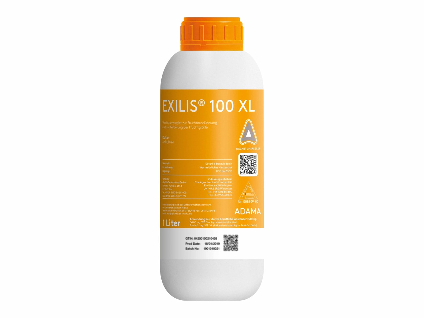 ADAMA Exilis 100 XL 1 l Flasche