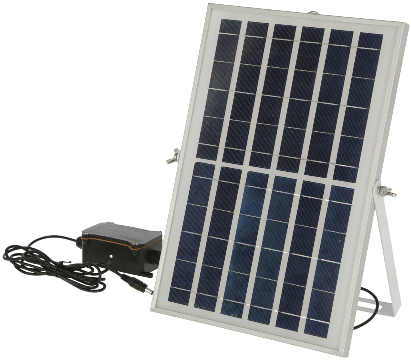 KERBL Solar-Akku-Set für den energieunabhängigen Betrieb der automatischen Hühnerklappe, 70556