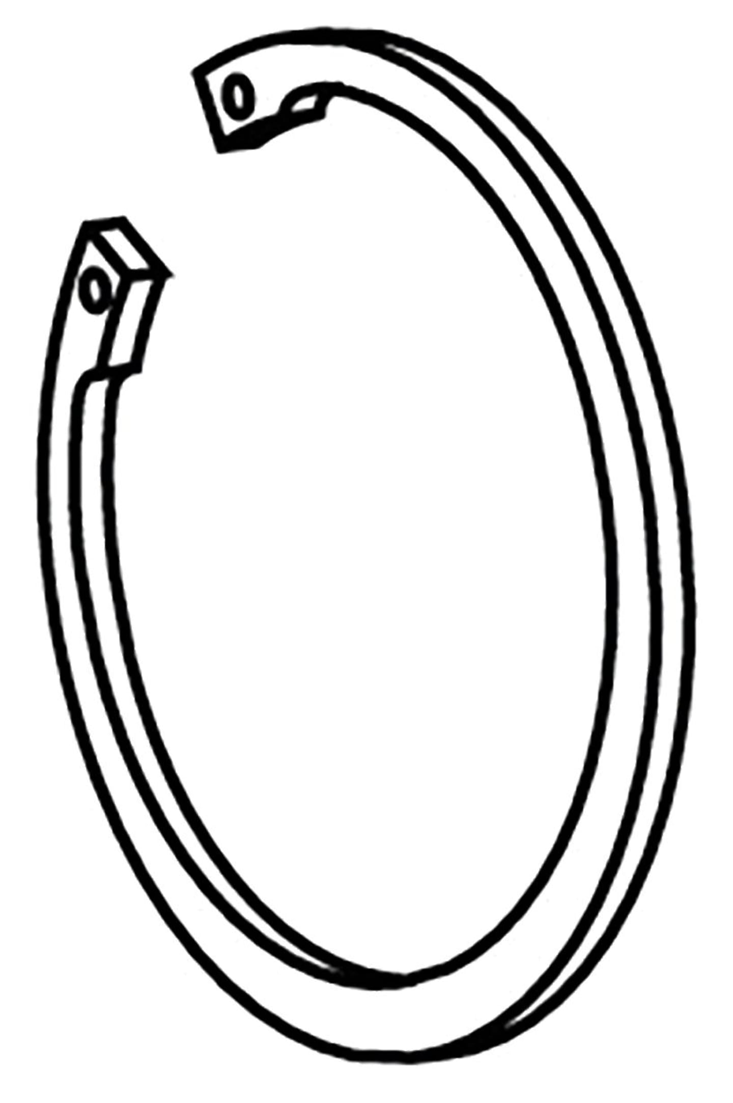 Walterscheid Innen-Seegerring DIN 472 72 x 2,5 mm, für Freilaufkupplungen, 1702100