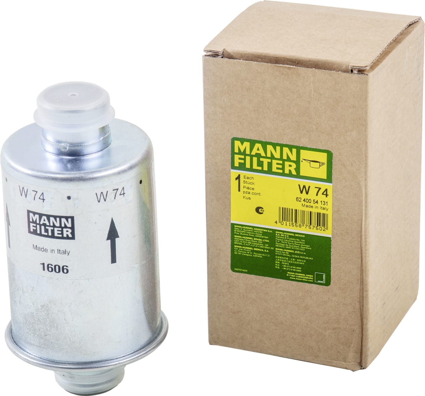 MANN Hydraulikfilter "W 74"