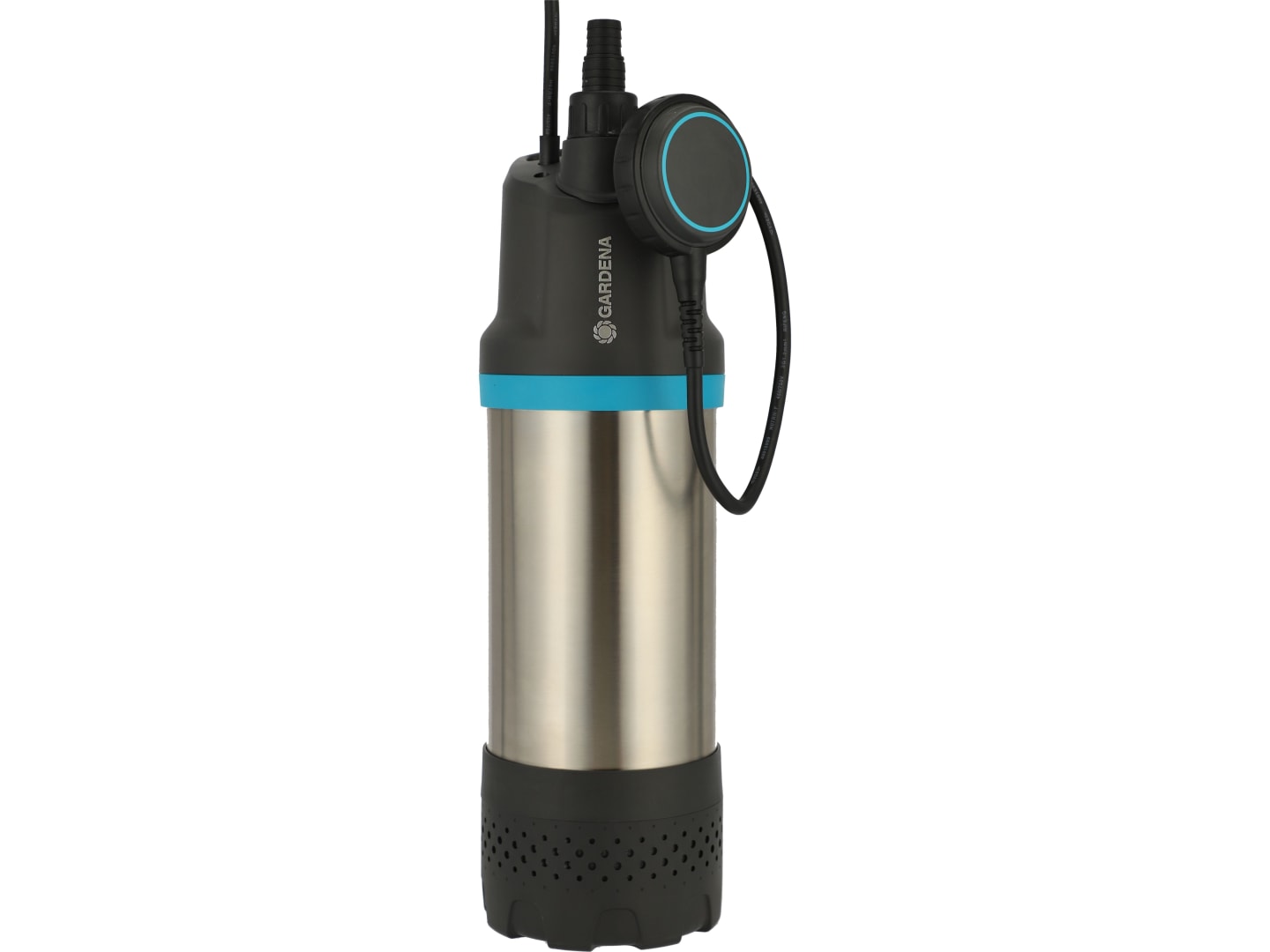 GARDENA Tauch-Druckpumpe 5900/4 inox silber; schwarz 900 W, Edelstahl 3,5 bar 01768-61