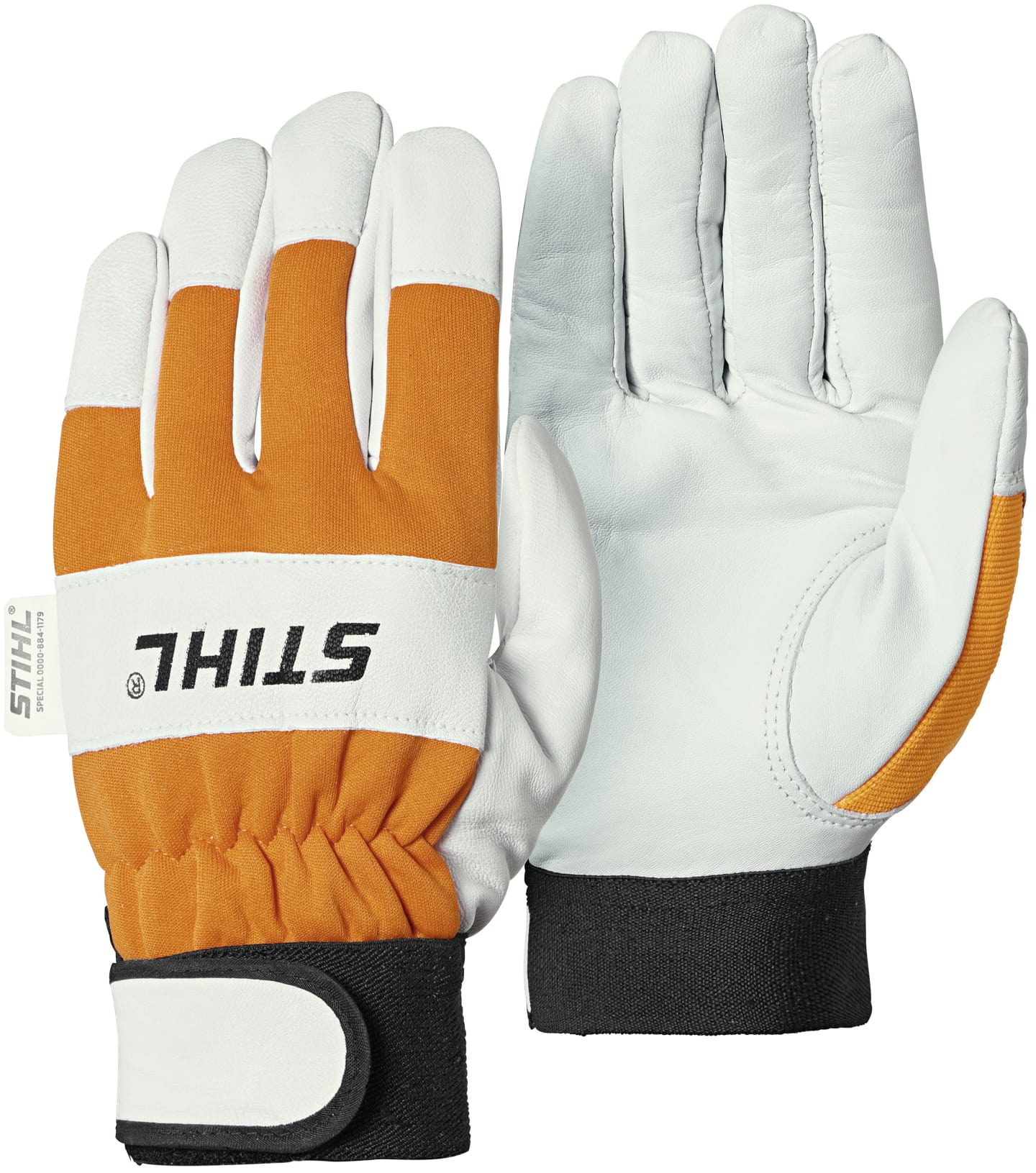STIHL Handschuhe "Advance Ergo" geschlossener Bund und Klettverschluss, ohne Schnittschutz, Ziegenleder; Nylon