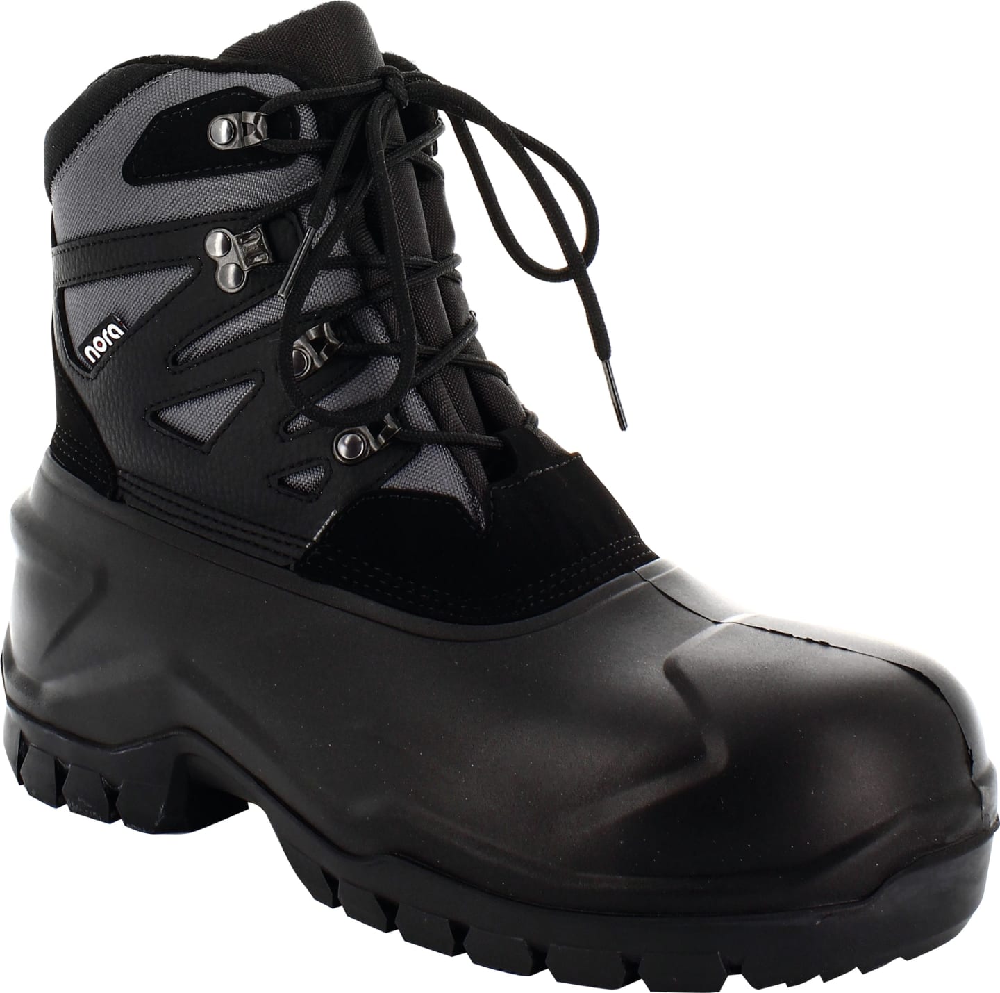 nora Sicherheitsschuhe "Unik Low S5" Gr. 42, schwarz; grau, 347661