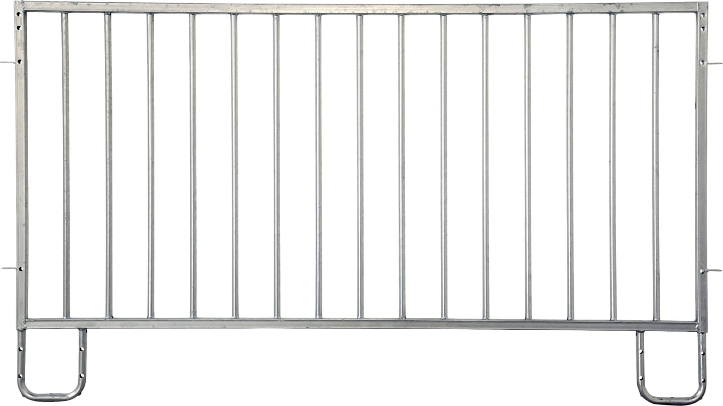 KERBL Zaunteil 215 x 3 x 120 cm, für modulare Zaunaufstallung für Kälber, 14492