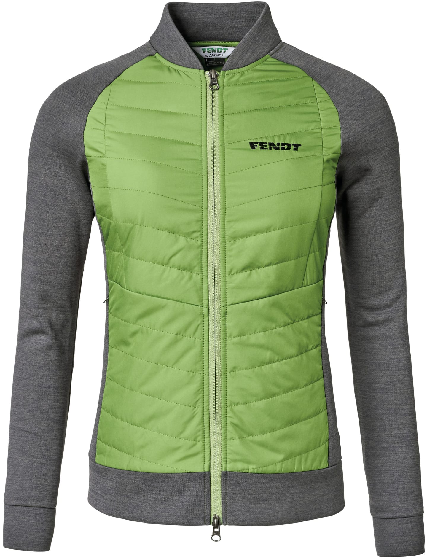 Fendt Hybridjacke Damen grau; grün von Schöffel