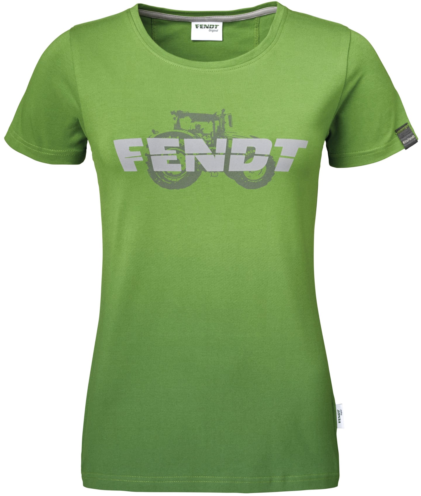 Fendt T-Shirt Damen Gr. XL grün; grau, X991020188000