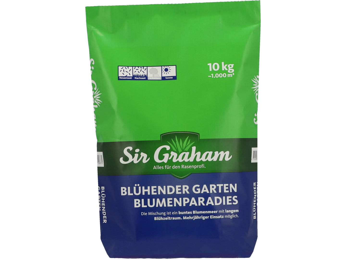 Sir Graham Blumenwiese Samen Blumenparadies 10 kg Sack 1.000 m²