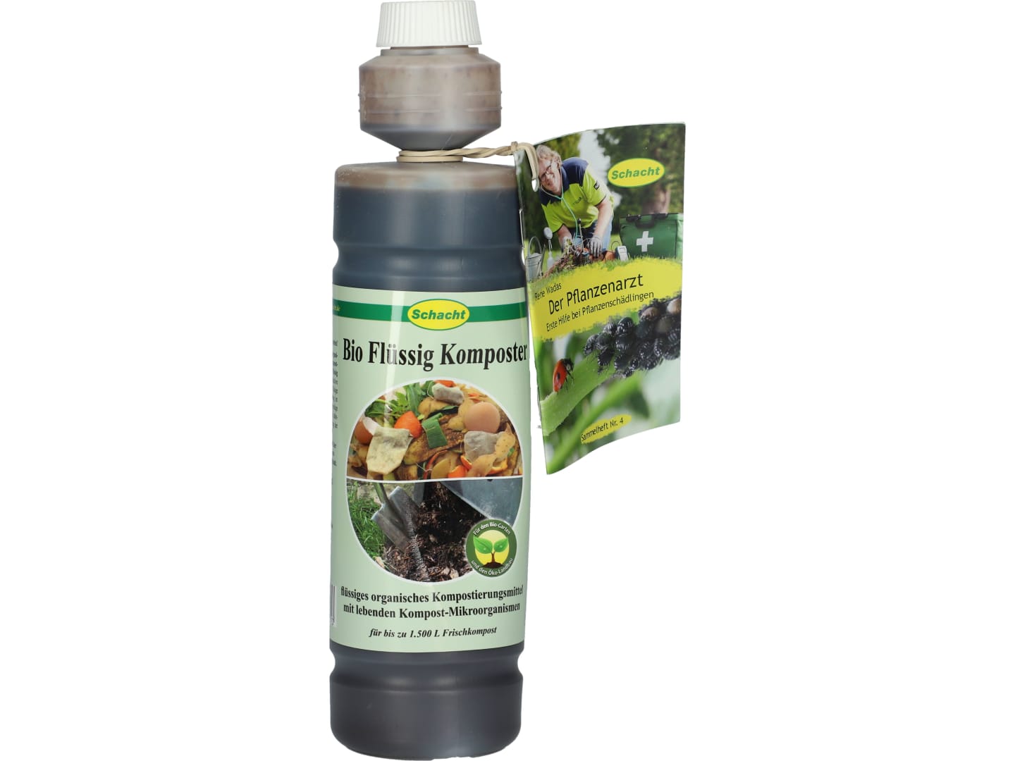 Schacht Bio Flüssig-Komposter 500 ml Flasche