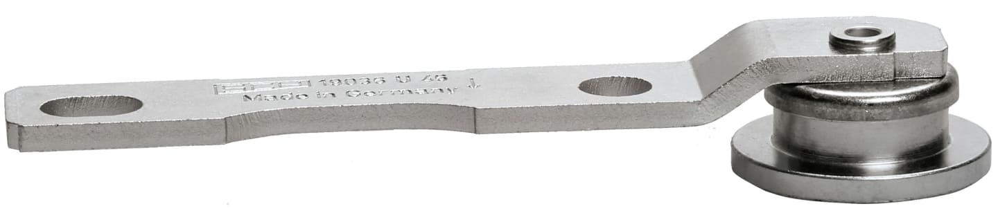 Schumacher Brückenrolle, unten führend, 4-mm-Rolle für Mähsystem Schumacher