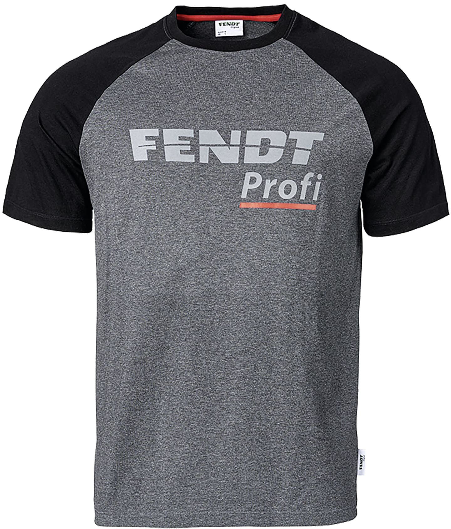 Fendt T-Shirt Herren "Profi" Gr. 4XL, grau; schwarz, X991019037000