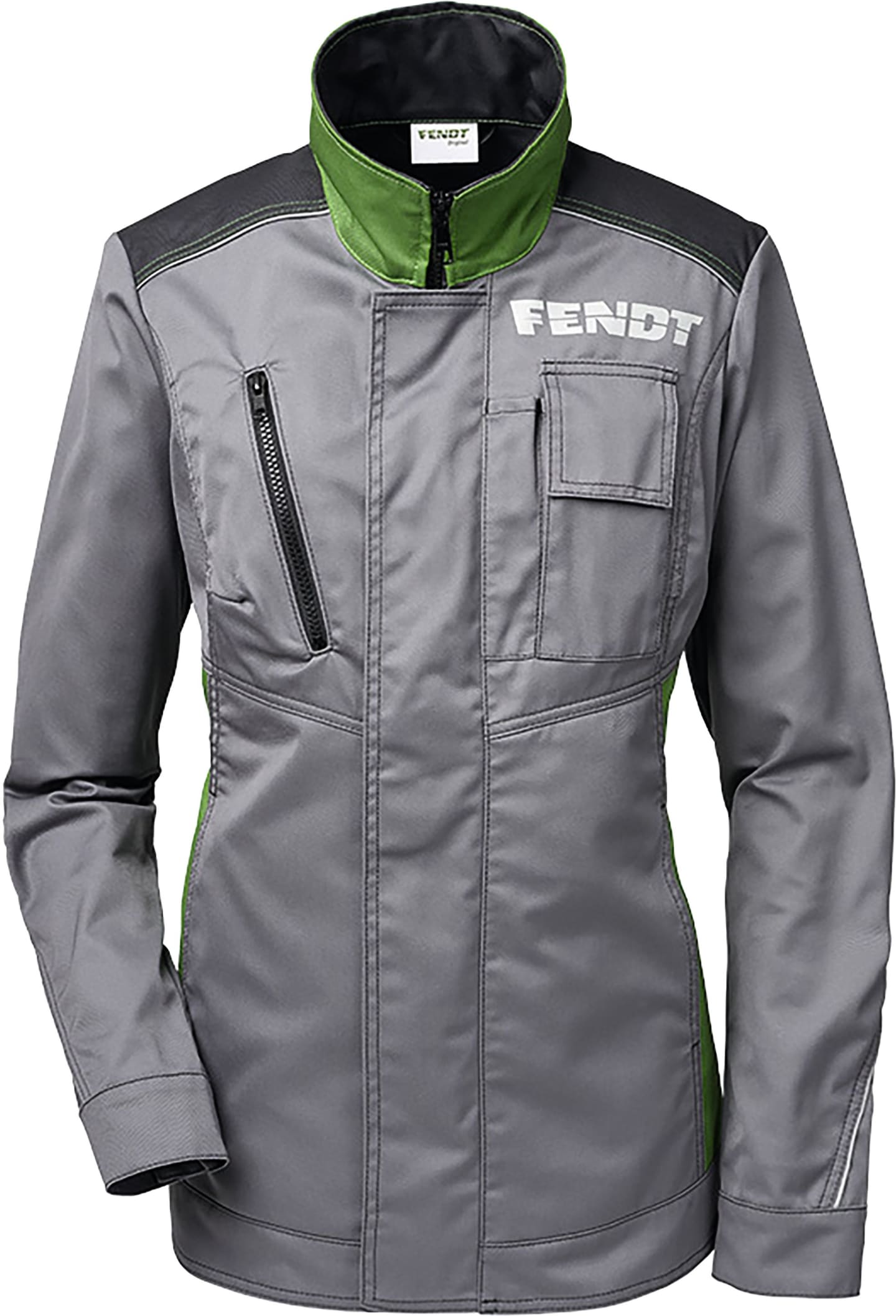 Fendt Arbeitsjacke Damen Gr. 36 blassgrau; nachtgrau; grün, X991018106000