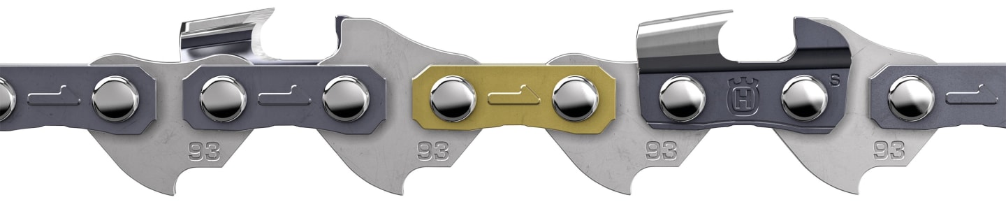 Husqvarna® Sägekette "X-CUT S93G", 3/8" mini, .050"/1,3 mm, Halbmeißel, abgelängt