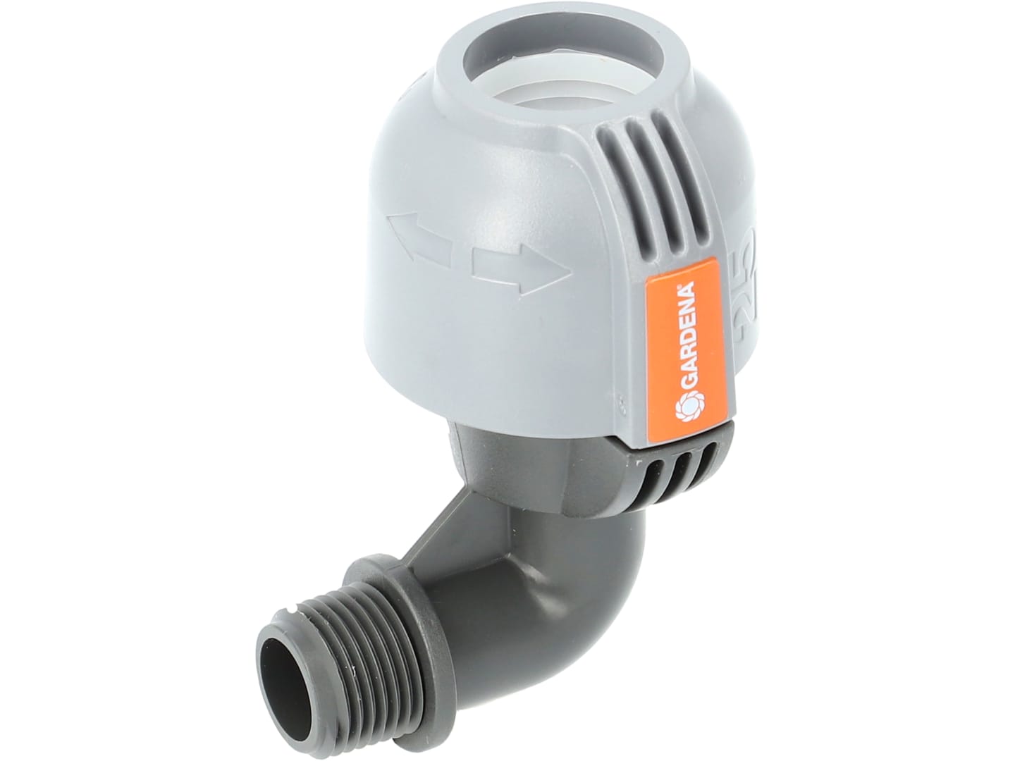 GARDENA Sprinklersystem L-Stück Quick&Easy 25 mm x 1/2" AG 02780-20