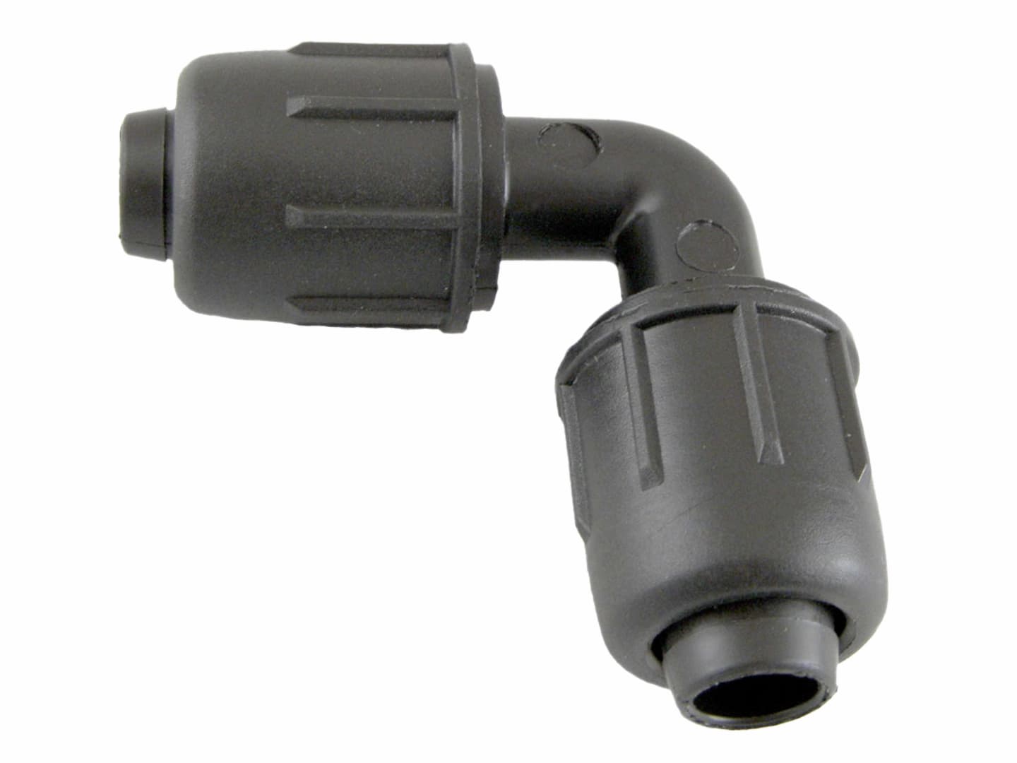 irritec® Winkelverbinder 90 ° 16 mm, für dickwandiges Tropfrohr, PE-Rohr, IE8232000N160