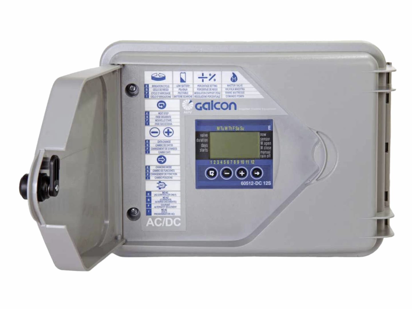 Galcon Bewässerungssteuerung "DC 12-S 80512" Batteriebetrieb, 12 Stationen, 71200-007180