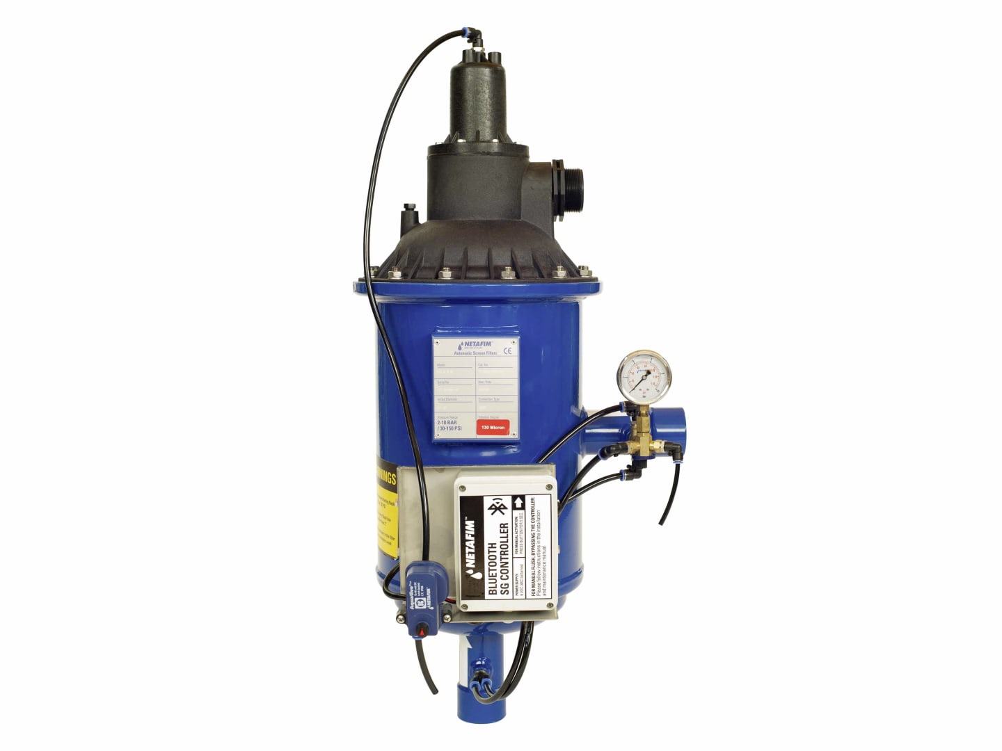 NETAFIM™ Siebfilter "ScreenGuard" automatisch, 2" IG, 25 m³/h, für Bewässerungssystem, 71960-000100