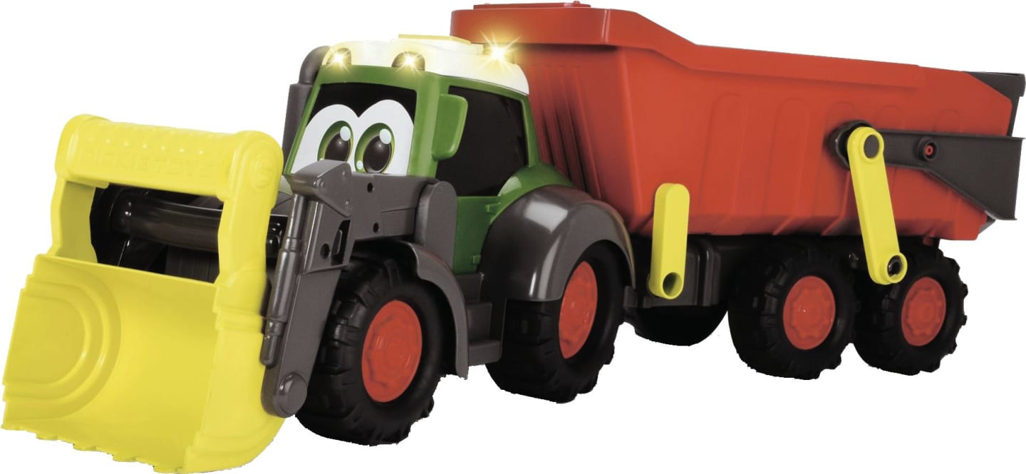 Fendt Modell "Happy Tractor" von Dickie®, mit Anhänger, X991017206000