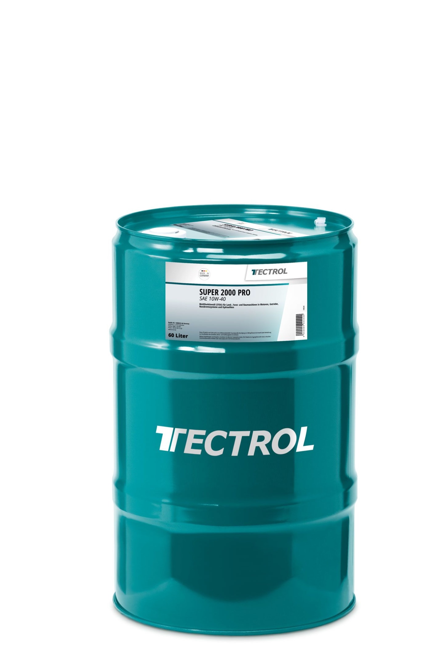 TECTROL SUPER 2000 PRO 60 l Fass SAE 10W-40 Multifunktinosöl UTTO / STOU