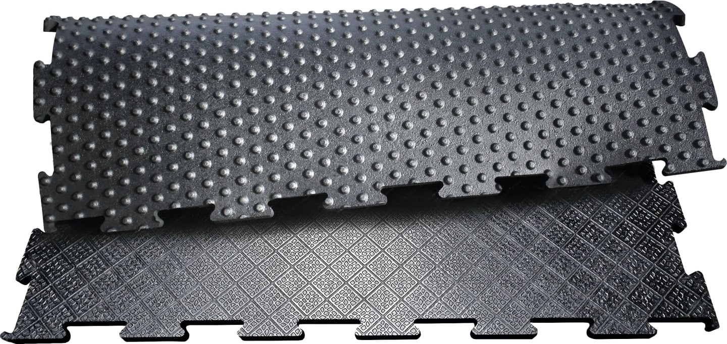 BELMONDO® Stallmatte "Paddock" 100 x 100 x 2,4 cm, für Außenbereiche, Paddocks