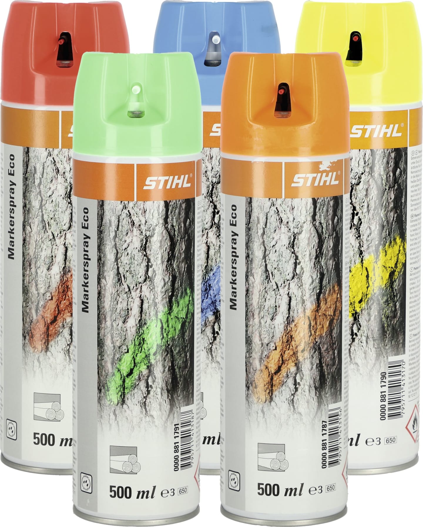 STIHL Markierungsspray "Eco" 500 ml für Baum- und Holzmarkierung