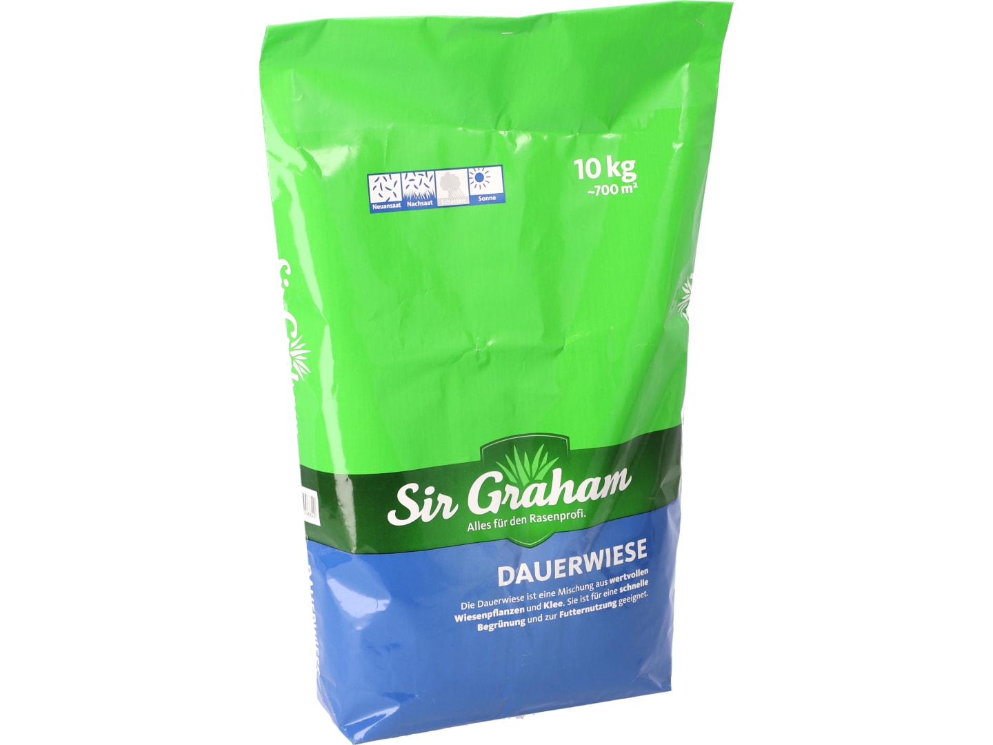 Sir Graham Dauerwiese Samen Grassamen 10 kg Karton 700 m²